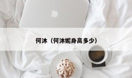 何沐（何沐妮身高多少）