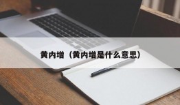 黄内增（黄内增是什么意思）