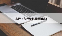 东行（东行坠机最新消息）