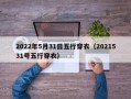 2022年5月31日五行穿衣（2021531号五行穿衣）