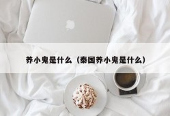 养小鬼是什么（泰国养小鬼是什么）