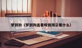 梦到狗（梦到狗追着咬我预示着什么）