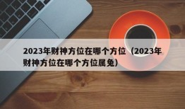 2023年财神方位在哪个方位（2023年财神方位在哪个方位属兔）