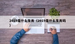 2019是什么生肖（2019是什么生肖码）