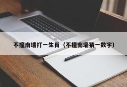 不撞南墙打一生肖（不撞南墙猜一数字）